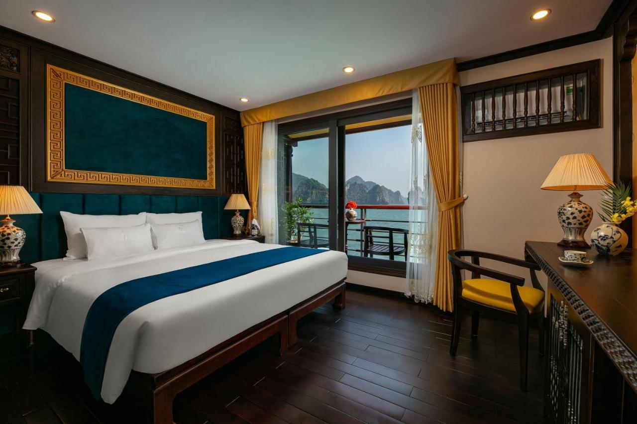 فندق Nostalgia Halong Cruise ها لونغ المظهر الخارجي الصورة